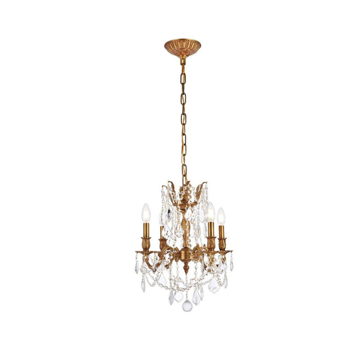 Elegant Rosalia 9204D17FG/RC Chandelier Light - French Gold