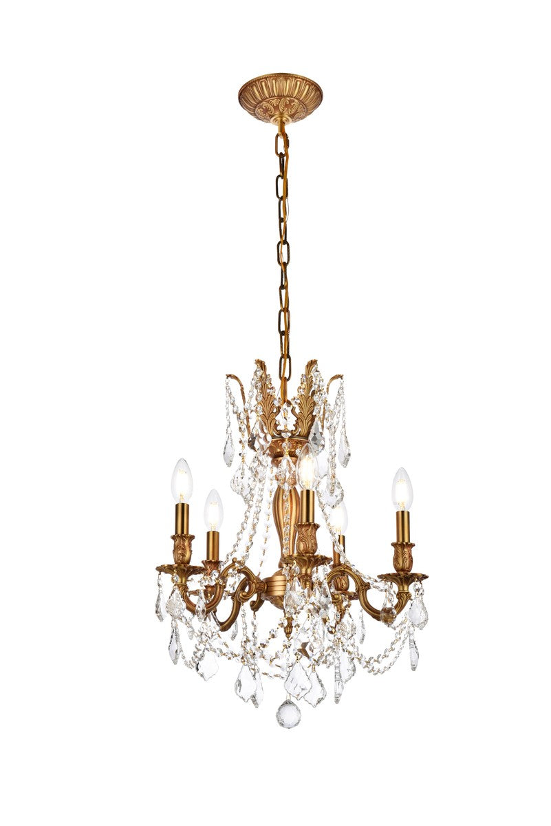 Elegant Rosalia 9205D18FG/RC Chandelier Light - French Gold