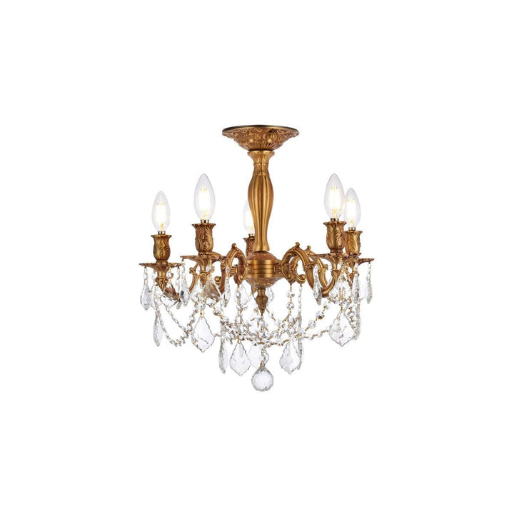 Elegant Rosalia 9205F18FG/RC Ceiling Light - French Gold