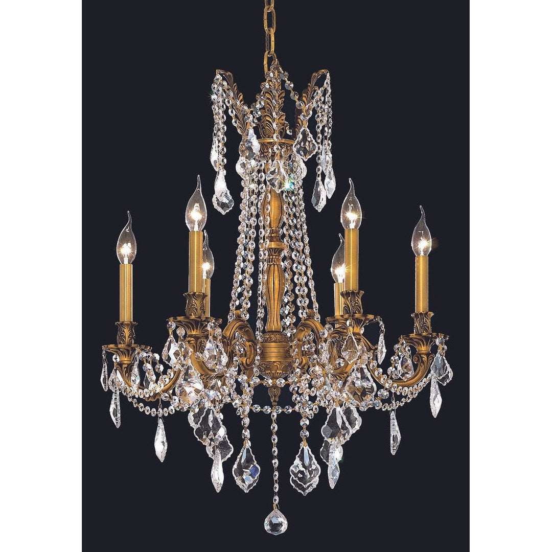 Elegant Rosalia 9206D23FG/RC Chandelier Light - French Gold