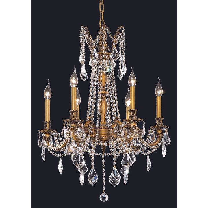 Elegant Rosalia 9206D23FG/RC Chandelier Light - French Gold