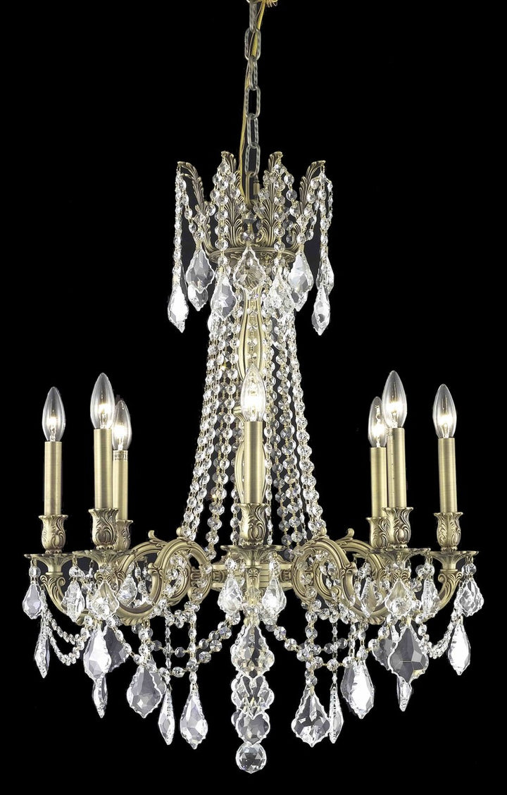 Elegant Rosalia 9208D24FG/RC Chandelier Light - French Gold