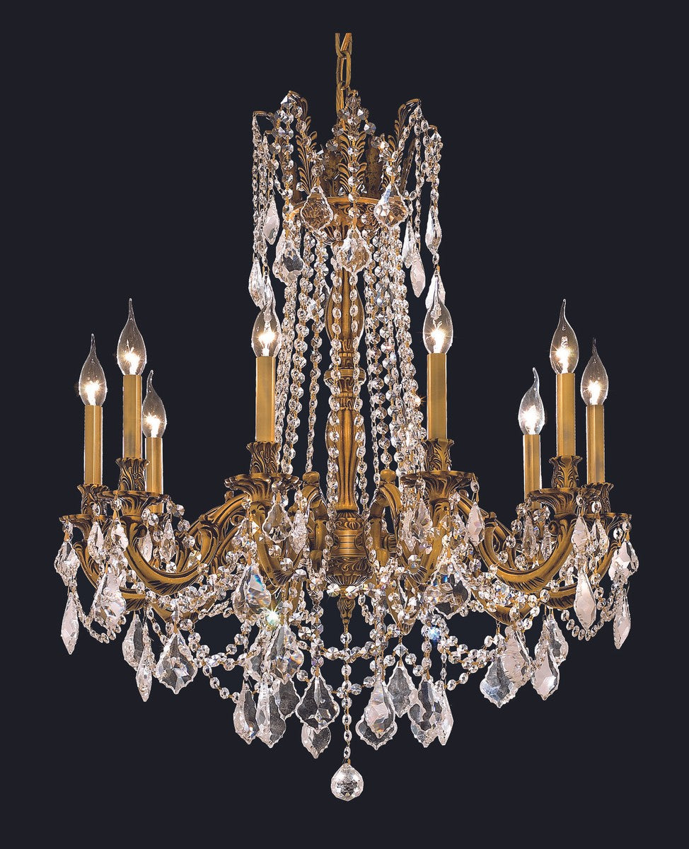 Elegant Rosalia 9210D28FG/RC Chandelier Light - French Gold