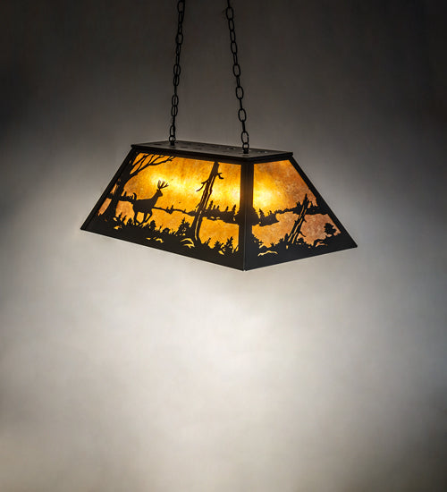 Meyda Tiffany Deer At Lake 49790 Pendant Light -