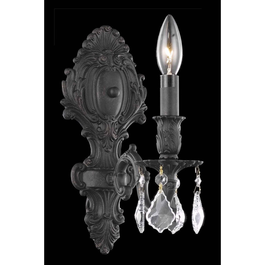 Elegant Monarch 9601W5DB/RC Wall Sconce Light - Dark Bronze