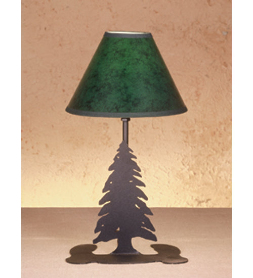 Meyda Tiffany Lighting 49810 Tall Pines One Light Accent Lamp Lamp Bronze / Dark