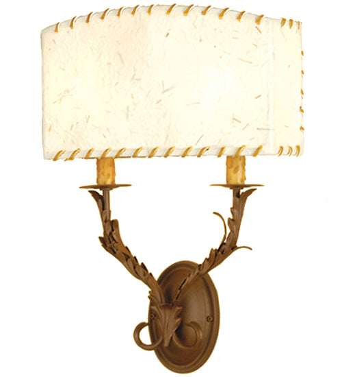 Meyda Tiffany Ranchero 49830 Wall Light - Rust