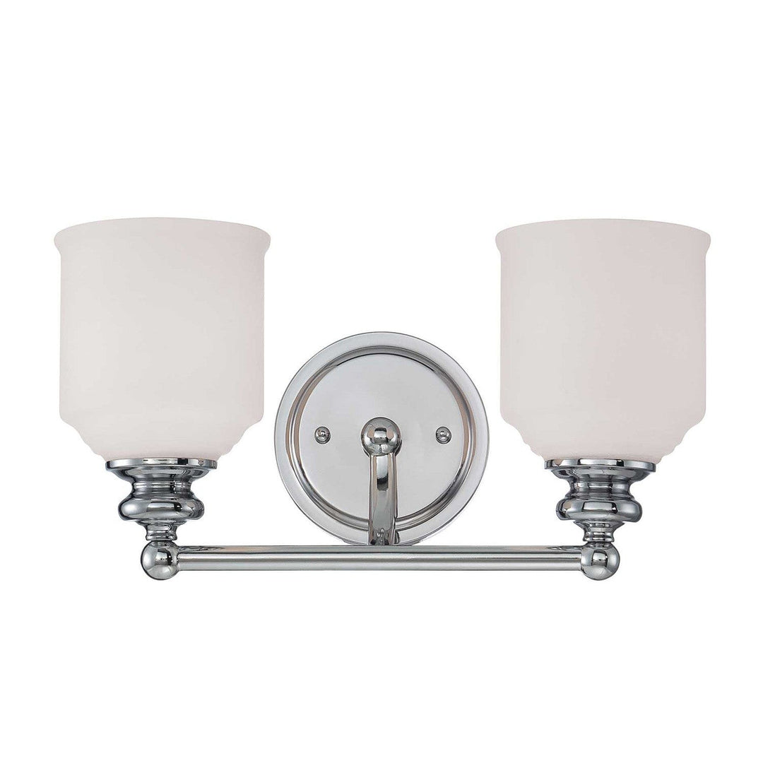 Savoy House Melrose 8-6836-2-11 Bath Vanity Light 15 in. wide - Polished Chrome