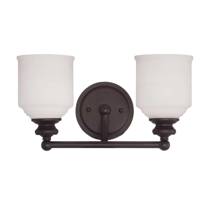 Savoy House Melrose 8-6836-2-13 Bath Vanity Light 15 in. wide - English Bronze