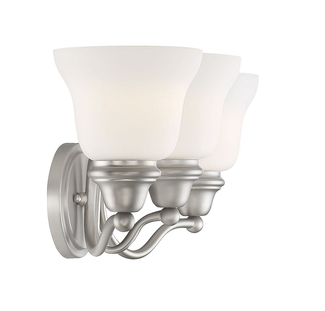Savoy House Yates 8-6837-3-69 Bath Vanity Light 23 in. wide - Pewter