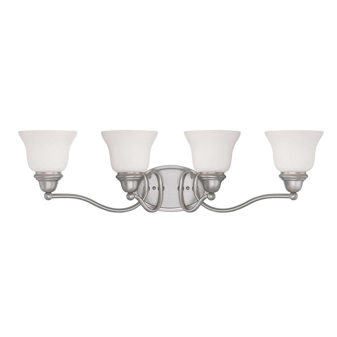 Savoy House Yates 8-6837-4-69 Bath Vanity Light 31 in. wide - Pewter