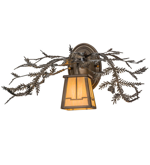 Meyda Tiffany Pine Branch 49980 Wall Light - Antique Copper