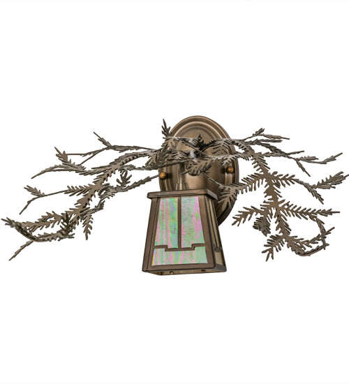 Meyda Tiffany Pine Branch 49980 Wall Light - Antique Copper