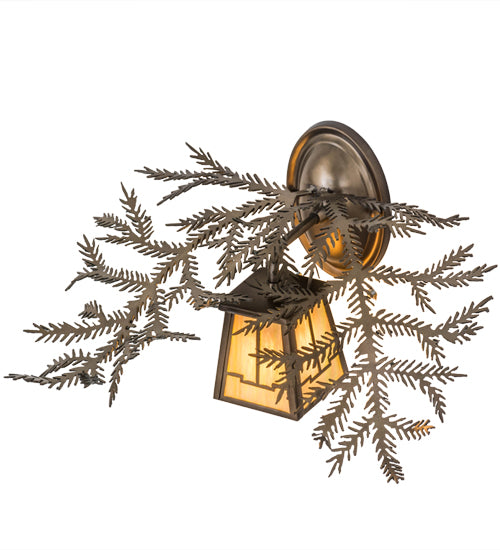 Meyda Tiffany Pine Branch 49980 Wall Light - Antique Copper