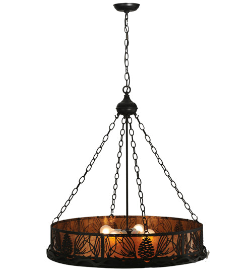 Meyda Tiffany Mountain Pine 50117 Pendant Light - Bronze