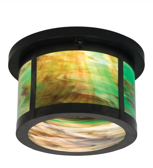 Meyda Tiffany Craftsman 50035 Ceiling Light - Craftsman Brown