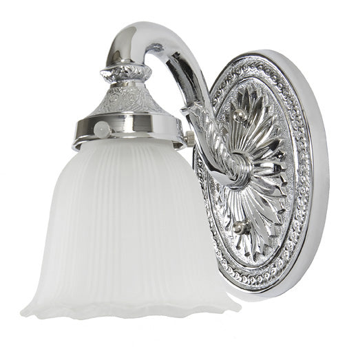 JVI Designs Traditional Brass 707-06 Wall Light - Polished Chrome