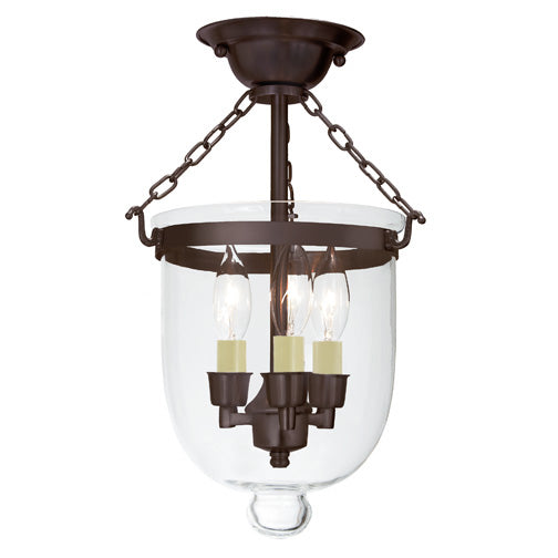 JVI Designs Hundi 1015-08 Ceiling Light - Oil Rubbed Bronze