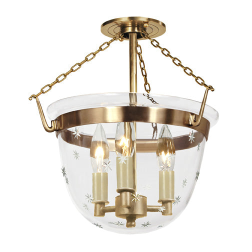 JVI Designs McLean 1154-10 Ceiling Light - Rubbed Brass