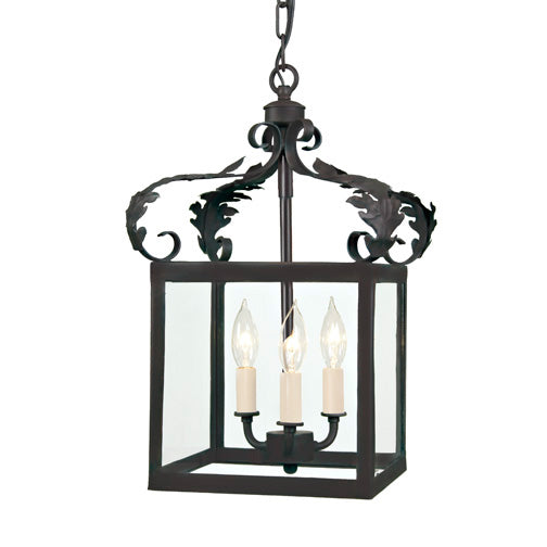 JVI Designs Scroll 3011-26 Pendant Light - Matte Black