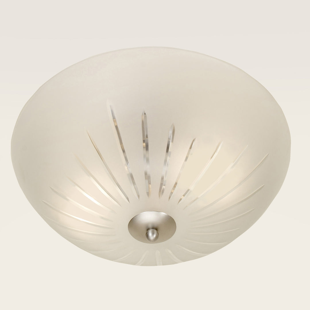 JVI Designs Traditional Brass 2020-17 Ceiling Light - Pewter