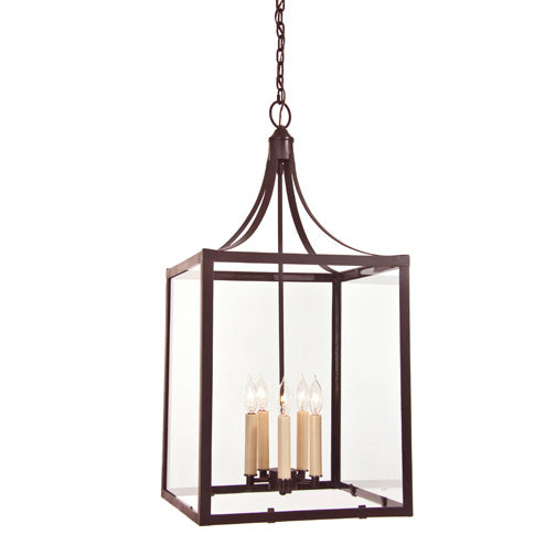 JVI Designs Columbia Arc 3025-08 Pendant Light - Oil Rubbed Bronze