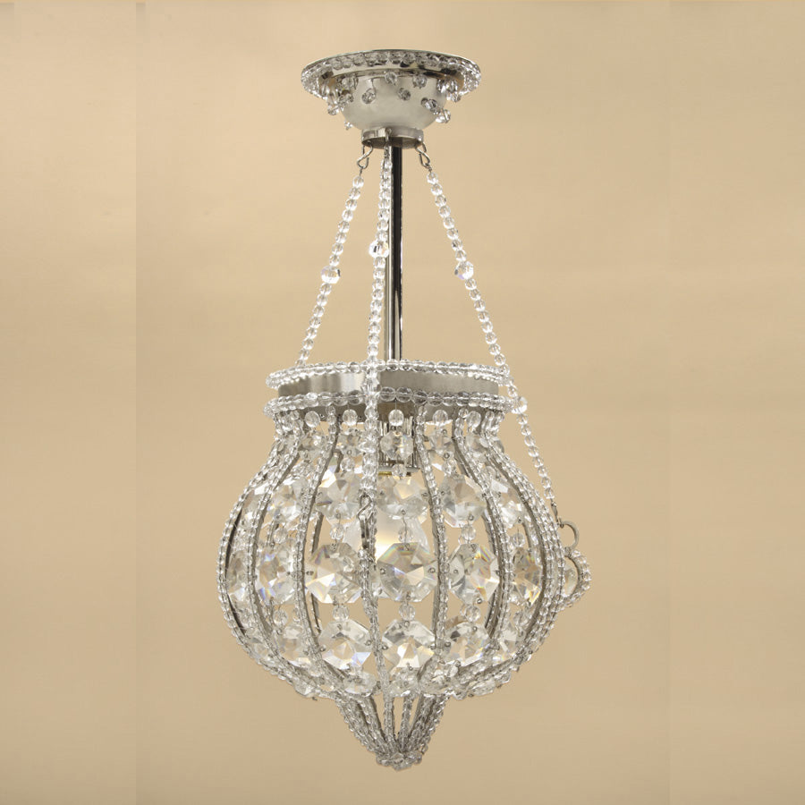 JVI Designs Traditional Brass 414-17 Pendant Light - Pewter