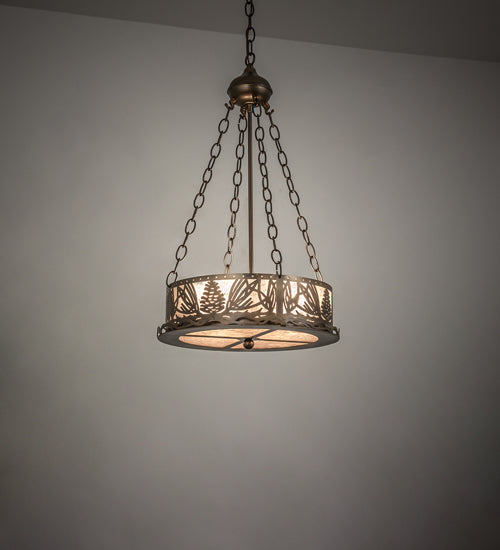 Meyda Tiffany Mountain Pine 50124 Pendant Light - Antique Copper