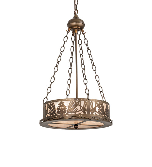 Meyda Tiffany Mountain Pine 50124 Pendant Light - Antique Copper