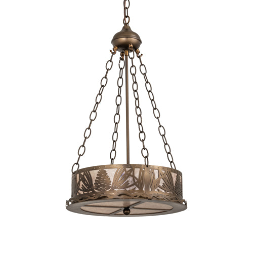 Meyda Tiffany Mountain Pine 50124 Pendant Light - Antique Copper