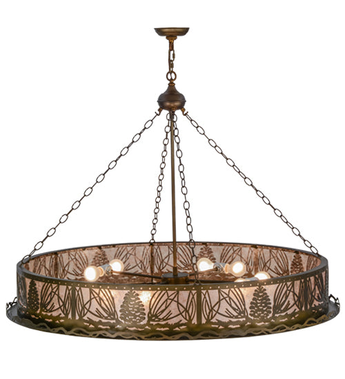 Meyda Tiffany Mountain Pine 50126 Pendant Light - Antique Copper