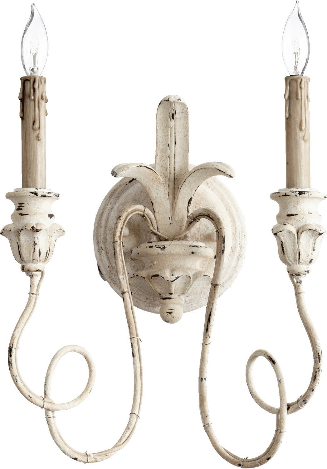 Quorum Salento 5306-2-70 Wall Sconce Light - Persian White