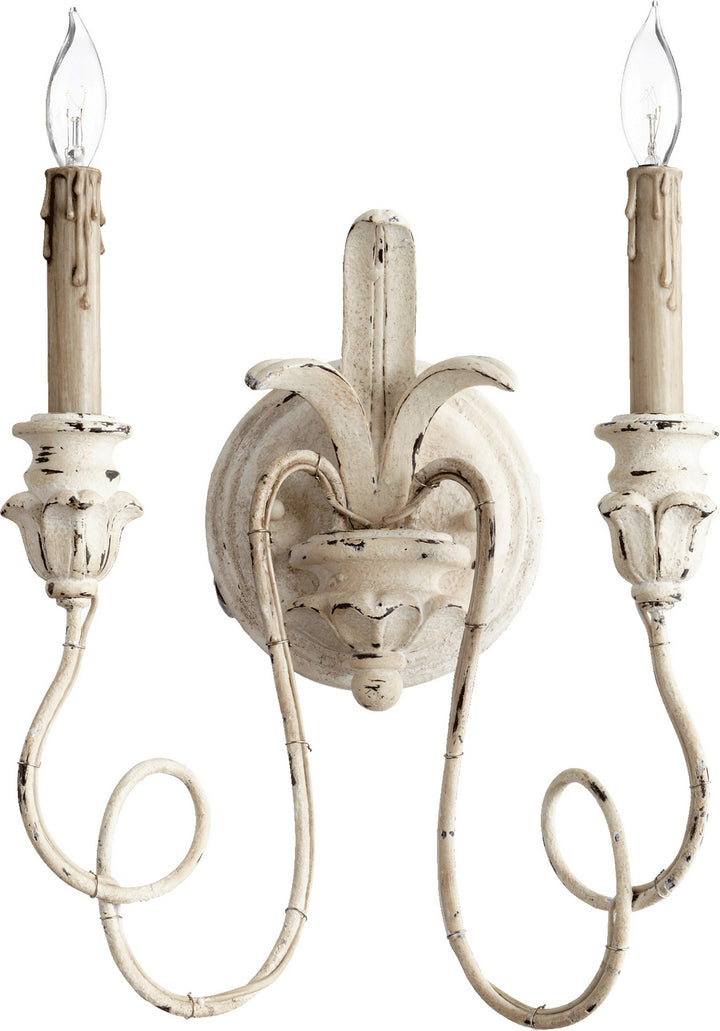 Quorum Salento 5306-2-70 Wall Sconce Light - Persian White