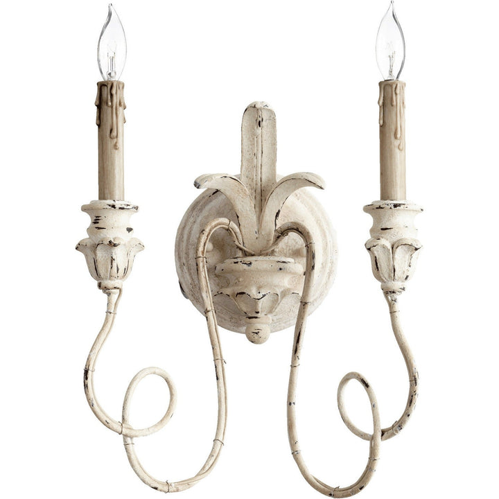 Quorum Salento 5306-2-70 Wall Sconce Light - Persian White