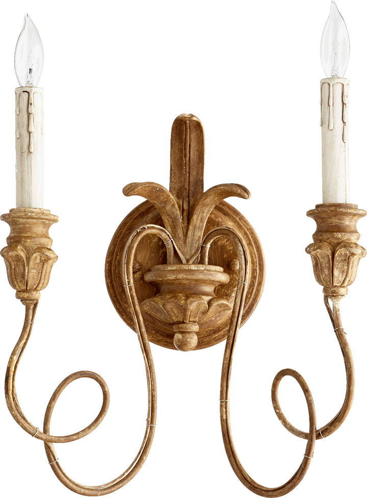 Quorum Salento 5306-2-94 Wall Sconce Light - French Umber