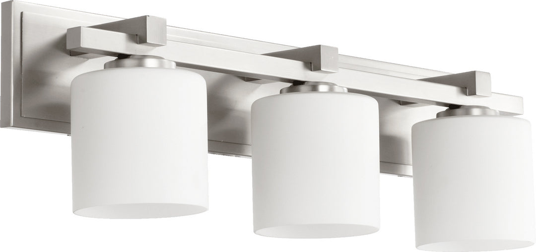 Quorum 5369 Vanities 5369-3-65 Bath Vanity Light 24 in. wide - Satin Nickel