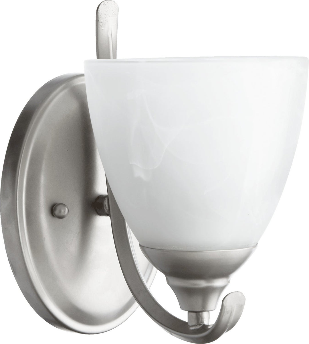 Quorum Powell 5508-1-64 Wall Sconce Light - Classic Nickel