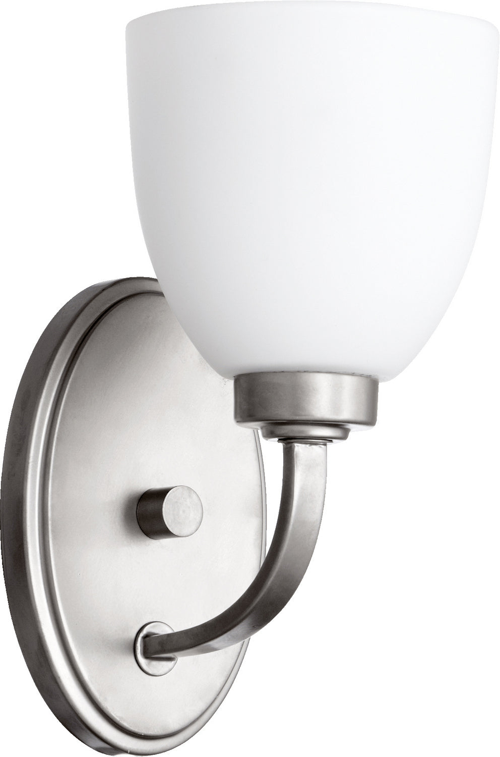 Quorum Reyes 5560-1-64 Wall Sconce Light - Classic Nickel