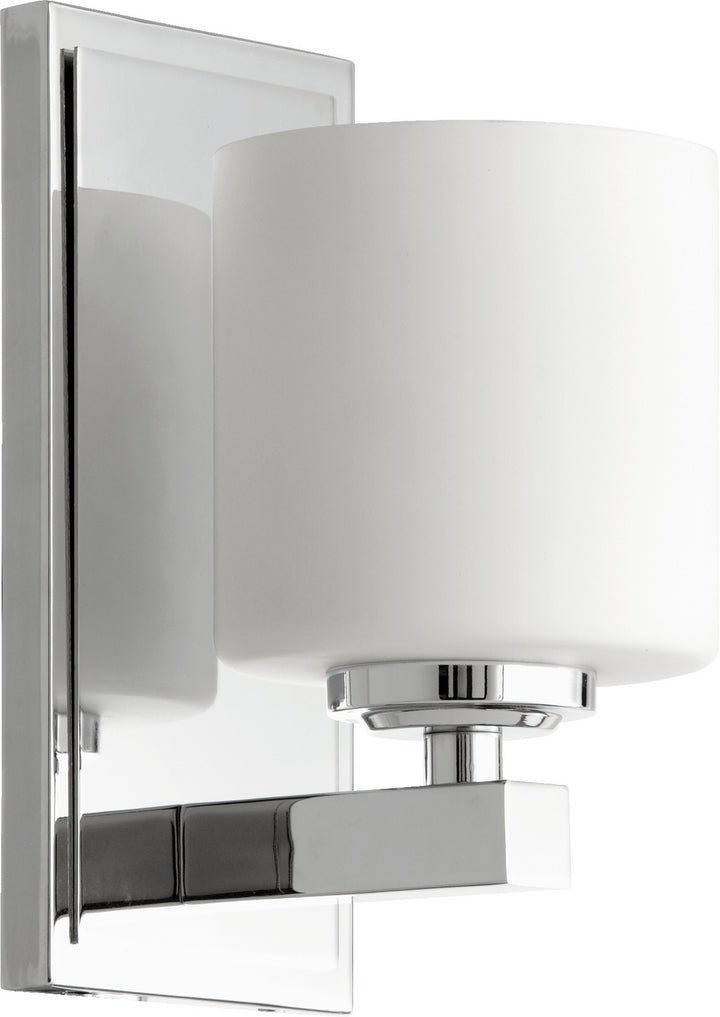 Quorum 5669 Cylinder Series 5669-1-14 Wall Sconce Light - Chrome