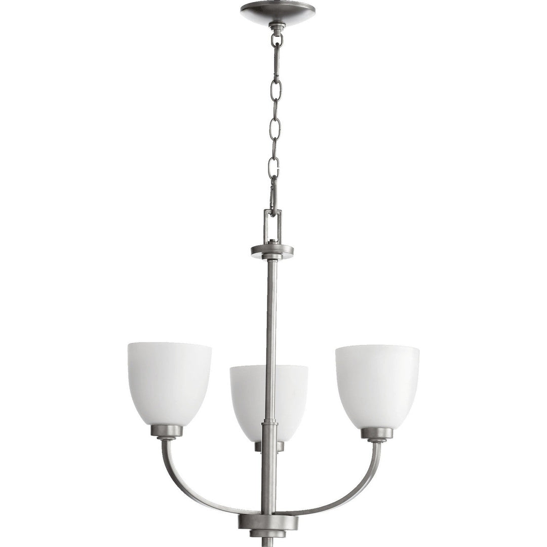 Quorum Reyes 6060-3-64 Chandelier Light - Classic Nickel