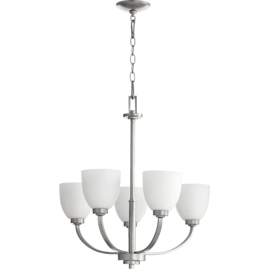 Quorum Reyes 6060-5-64 Chandelier Light - Classic Nickel