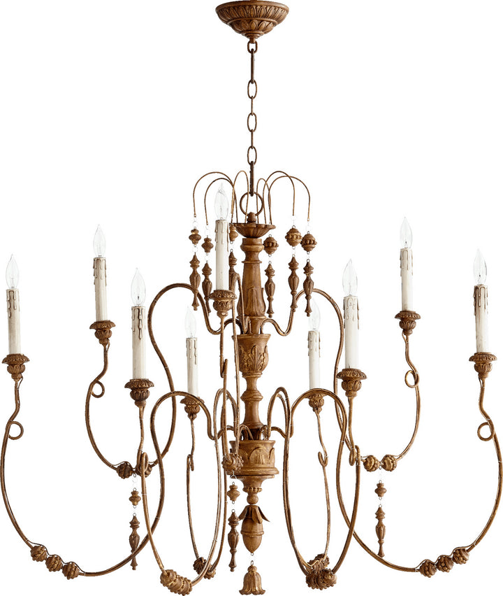 Quorum Salento 6206-9-94 Chandelier Light - French Umber