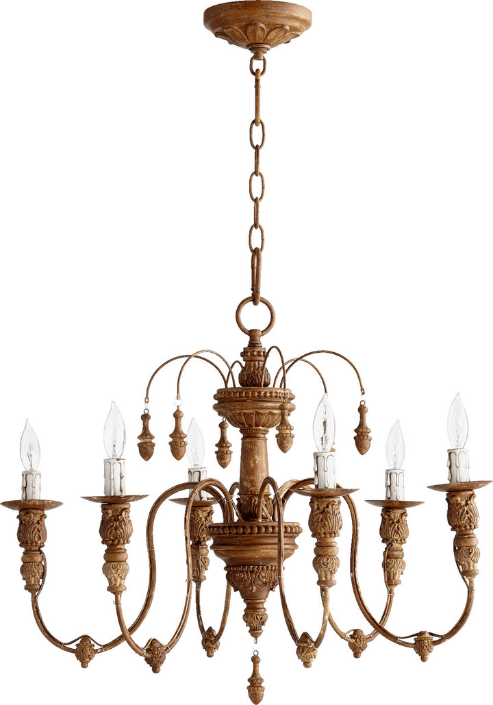 Quorum Salento 6316-6-94 Chandelier Light - French Umber