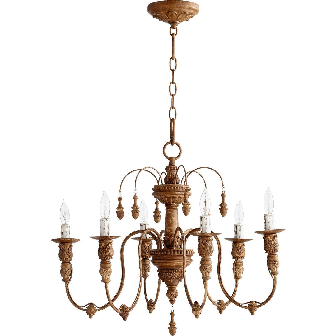Quorum Salento 6316-6-94 Chandelier Light - French Umber