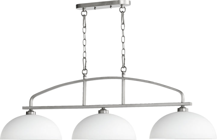 Quorum Reyes 6660-3-64 Pendant Light - Classic Nickel