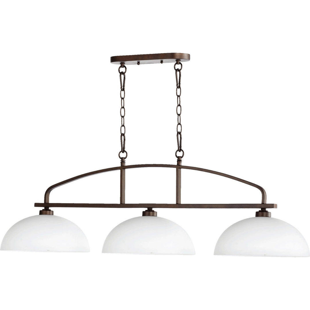 Quorum Reyes 6660-3-86 Pendant Light - Oiled Bronze