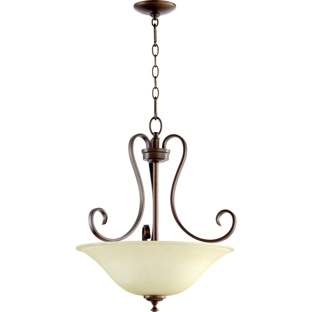 Quorum Celesta 8053-3-86 Pendant Light - Oiled Bronze