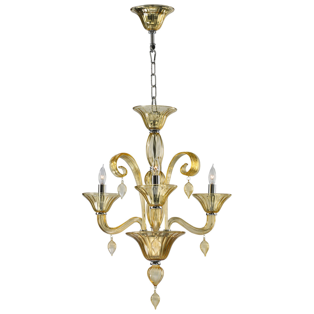 Cyan Design Treviso 6493-3-14 Chandelier Light - Chrome