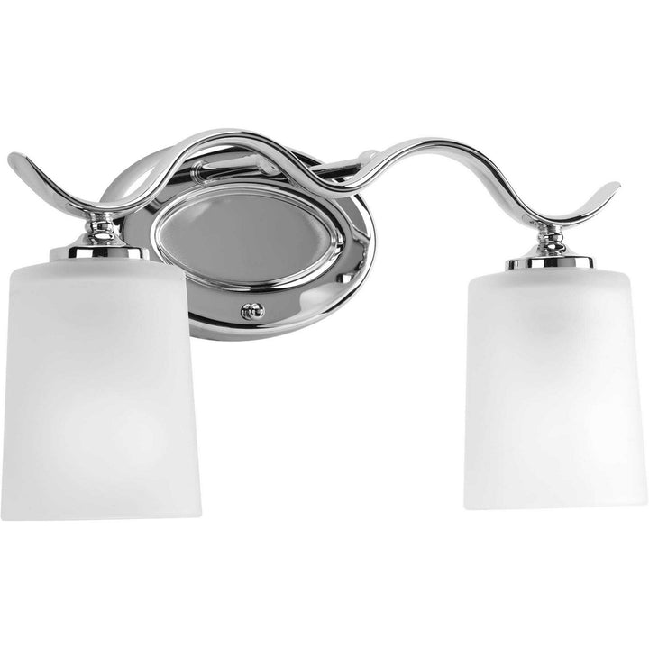 Progress Inspire P2019-15 Bath Vanity Light 15 in. wide - Polished Chrome