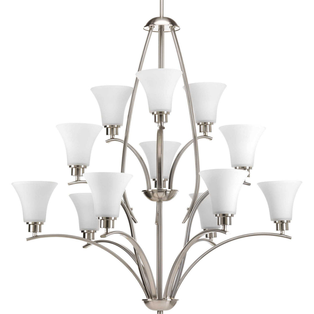 Progress Joy P4497-09 Chandelier Light - Brushed Nickel